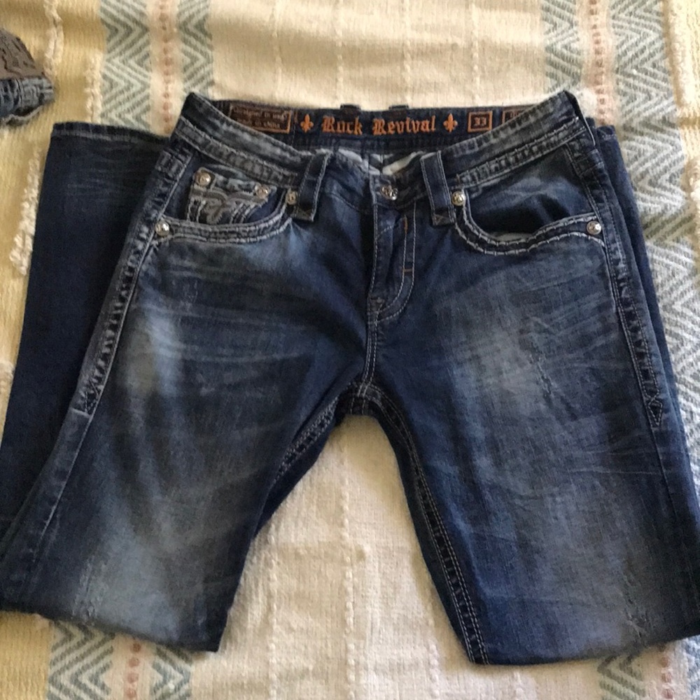 Rock revival jeans